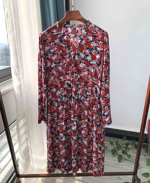 

dress berry print loose long sleeve mini 3zvq, Black;gray