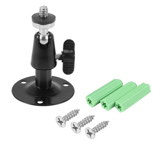 

tripods wall mount black metal surveillance camera 7,62 cm