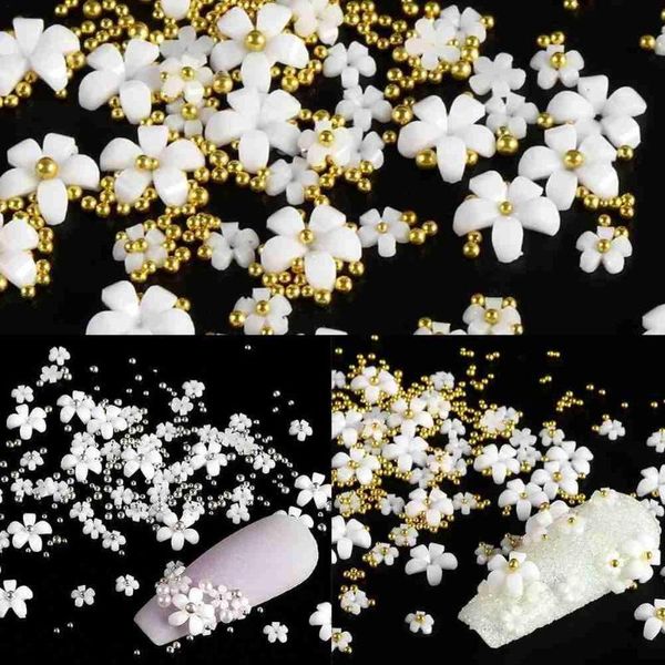 

nail art decorations 2021 acrylic flower decoration mixed size white rhinestones silver gem manicure tool accessories for diy design n2, Silver;gold