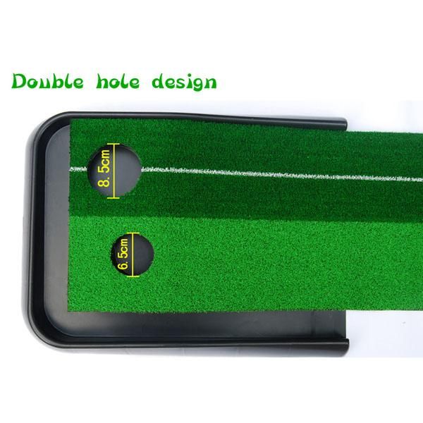 

golf training aids 2.5m 3m ball return pratice putter indoor green putting mat