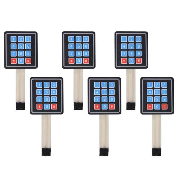 

wireless camera kits 6pcs 3 x 4 matrix array 12 key membrane switch keypad keyboard for mcu arduino