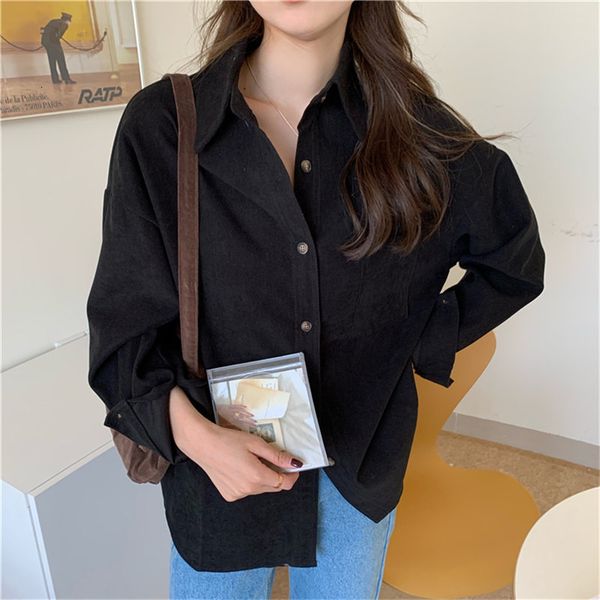 

women's hoodies & sweatshirts hzirip large casual loose blouse, female office shirt, fancy style, ol, 76ra, Black