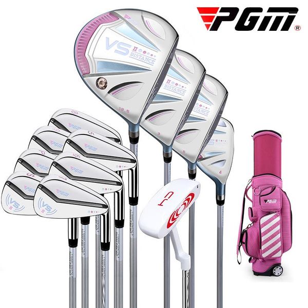 

professional women golf clubs bar high rebound casting titanium 1st wood full set 12 sticks with ball bag ltg015 complete of