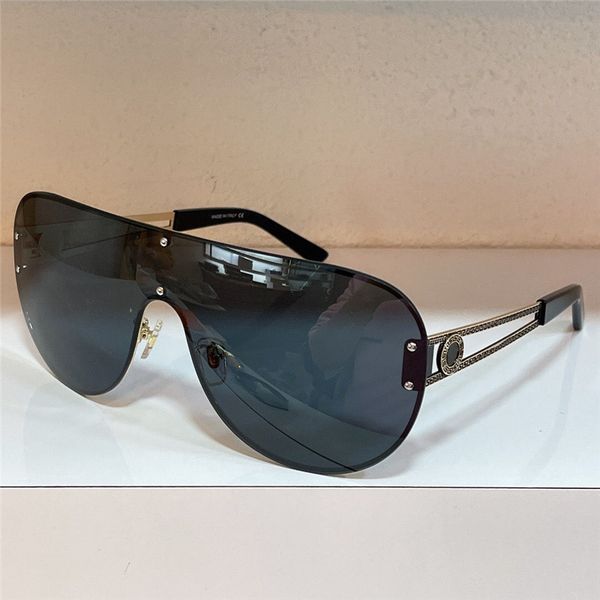 

new fashion design sunglasses 2148s goggles pilot frame uv400 outdoor protection eyewear simple generous style, White;black