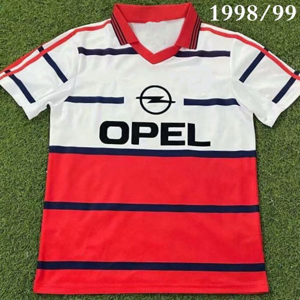 

98/99 retro soccer jerseys effenberg matthÃ¤us jeremies ziegler vintage camiseta 00/01 jancker futbol jersey classic camicia de 95/96 footbal, Black;yellow
