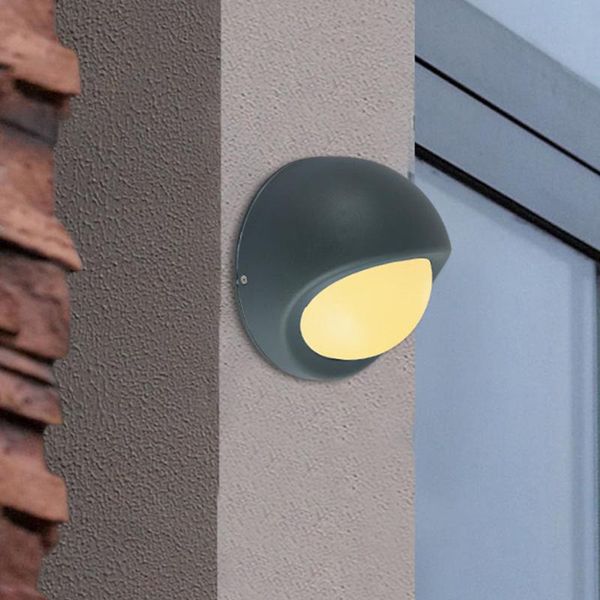 

modern outdoor led wall lamp waterproof garden patio porch light villa balcony aisle corridor el exterior lights lamps