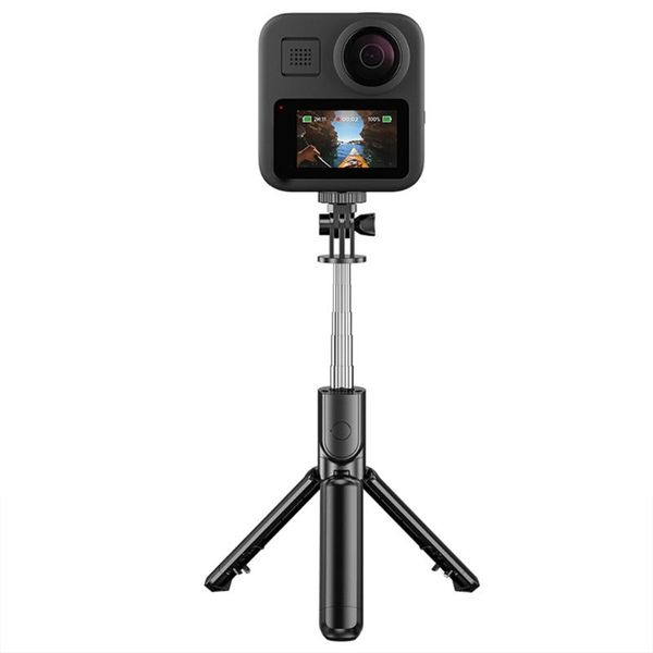 

selfie monopods hx5c wireless remote control stick mobile phone live broadcast bracket tripod integrated 360-degree invisible