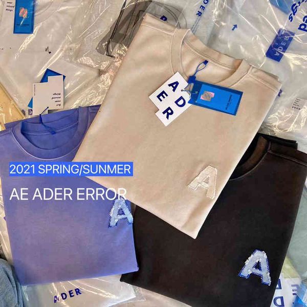 

men's t-shirts error shirt 2021 grip tearing a embroidered t men women: 1 street tie dye short sleeve gradient, White;black