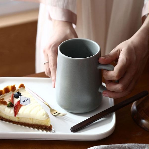 

mugs 1pcs nordic style simple mug creative coffee lovers cup home office water can be used for drinking milk, coffee, etc