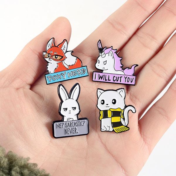 

pins, brooches cartoon enamel pin cute frog animal medal brooch alphabet alloy badge fashion jewelry accessories gifts 2021, Gray