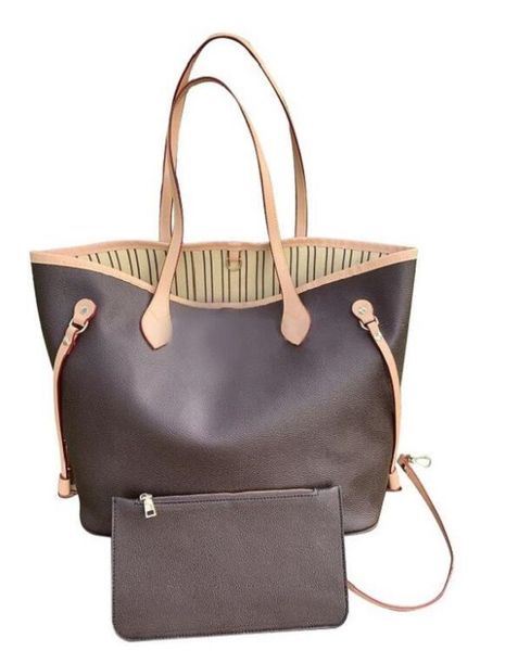 

2pcs new sold fashion genuine leather women handbag bag change classic letter women crossbody bag ng