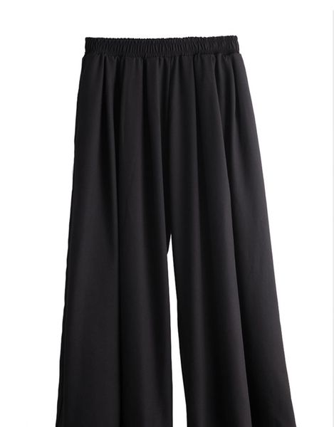 

pant four dark seasons yamamoto male-style casual loosed of the young and female hair stylist skirt plied with baggy pants xf7e, Black