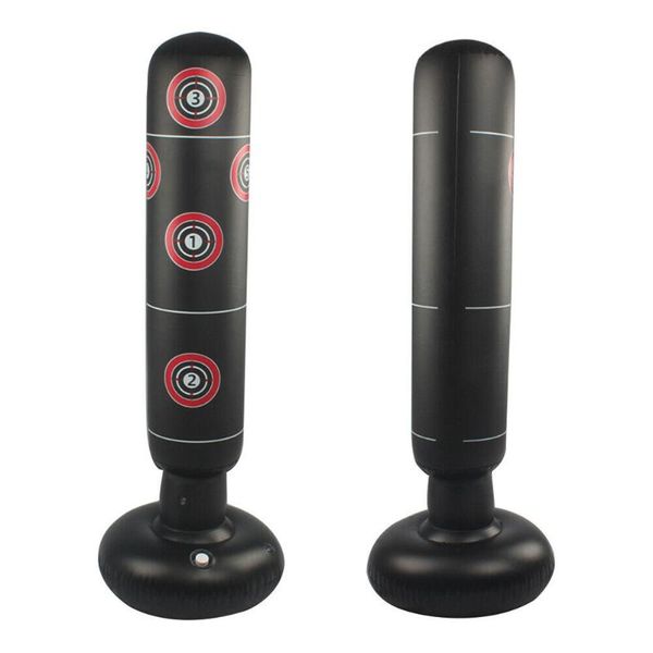 

inflatable kids punching bag standing ninja boxing for immediate bounce-back practicing karate taekwondo xr sand
