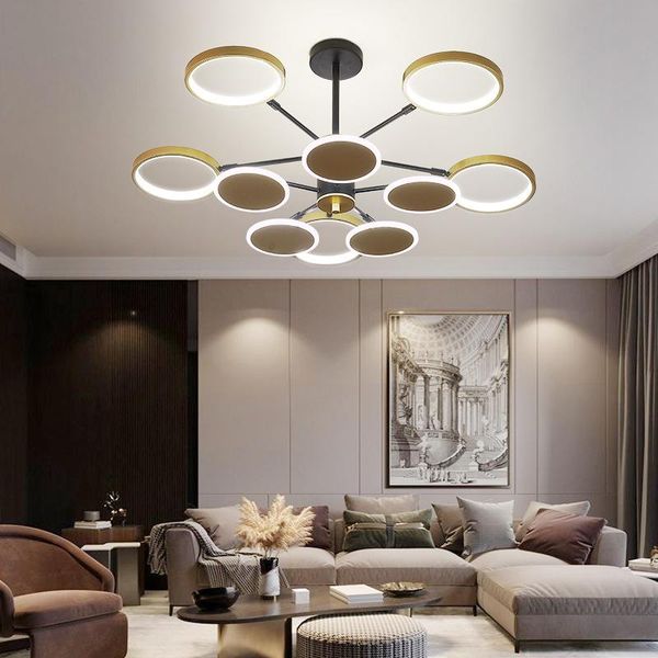 

pendant lamps nordic chandelier living room light luxury high-end dining bedroom modern pendand lamp furniture