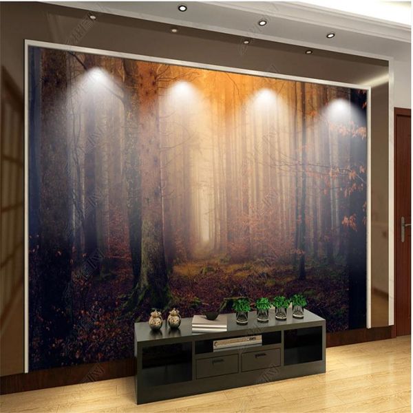 

custom murals p brown forest wallpapers beautiful scenery wallpaper