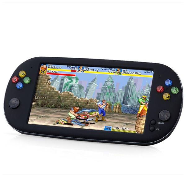 

portable game players 16g handheld console 7 inch hd big screen camera video recorder music child mp4 arcade charging games player