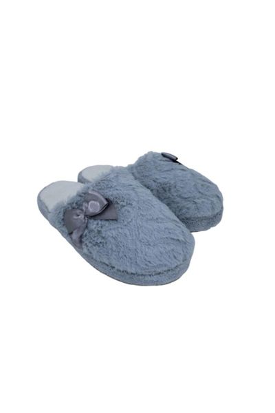 

women's gray home slipper slippers, Black