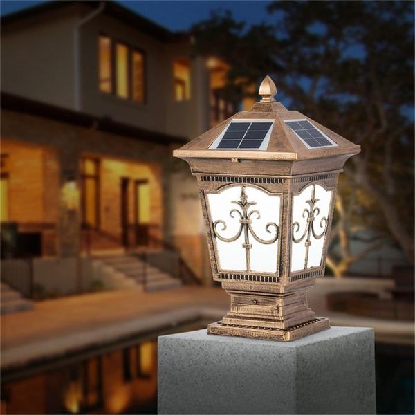 

outdoor wall lamps brother solar post light modern patio pillar led waterproof lighting for lawn garden fence gate porch courtyard