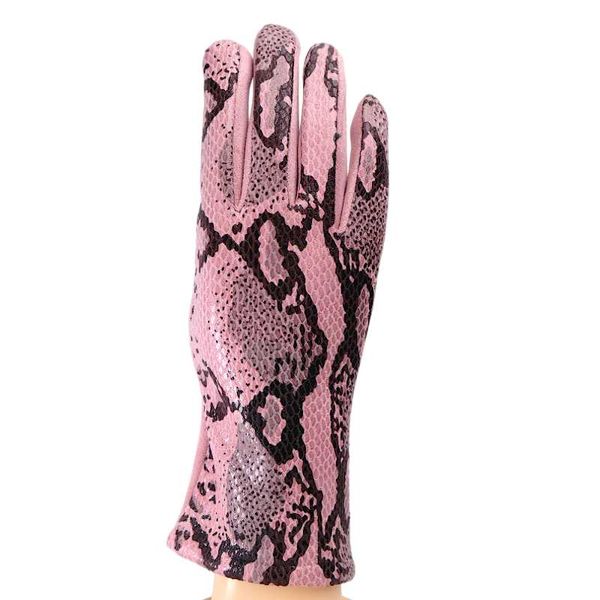 

five fingers gloves snake print, Blue;gray