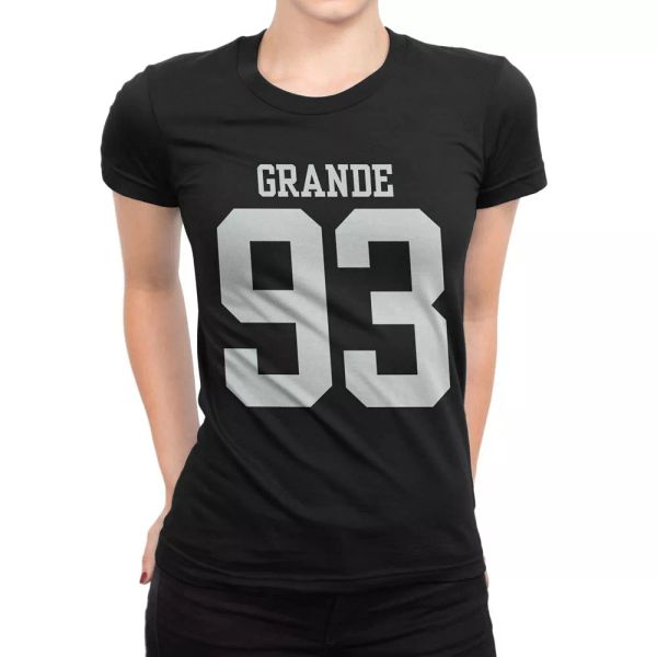 

grande 93 womens t-shirt tee ariana nickelodeon tour pop music, White;black