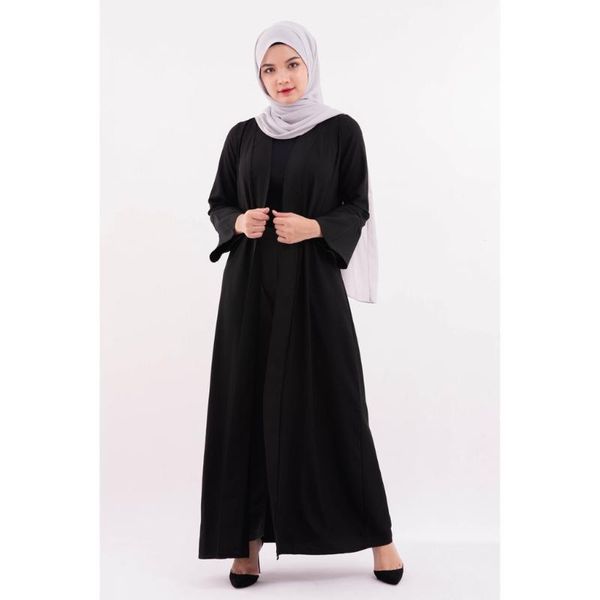 

ethnic clothing s544 fashion abaya dubai islamic cardigan gown middle eastern solid color arab abayas women's dress, Red