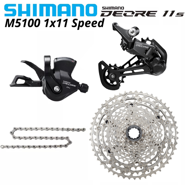 

bike derailleurs deore m5100 m5120 1x11s group rd-m5120 sgs rear derailleur shadow rd-m5100 1x11 speed hg601 cs-m5100 sl-m5100-r 11s