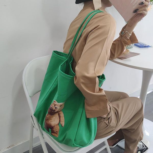 

evening bags canvas bag spring and summer 2021 leisure contracted handbag large-capacity single shoulder is students