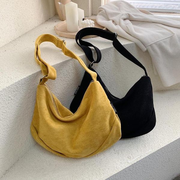 

evening bags simple solid color large capacity crossbody for women retro pu leather shoulder messenger female daily handbags