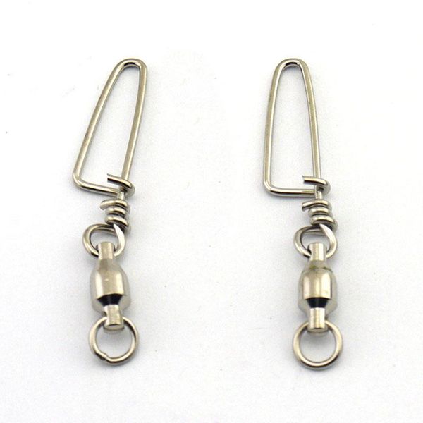 

pcs/lot fishing brass coastlock snap swivels hook tackle connector 0-10 hxy-4004 hooks