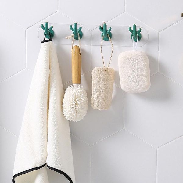 

hooks & rails ins cactus wall hook home decor storage hanger behind-door keys holder clothes coat bathroom accessories tower