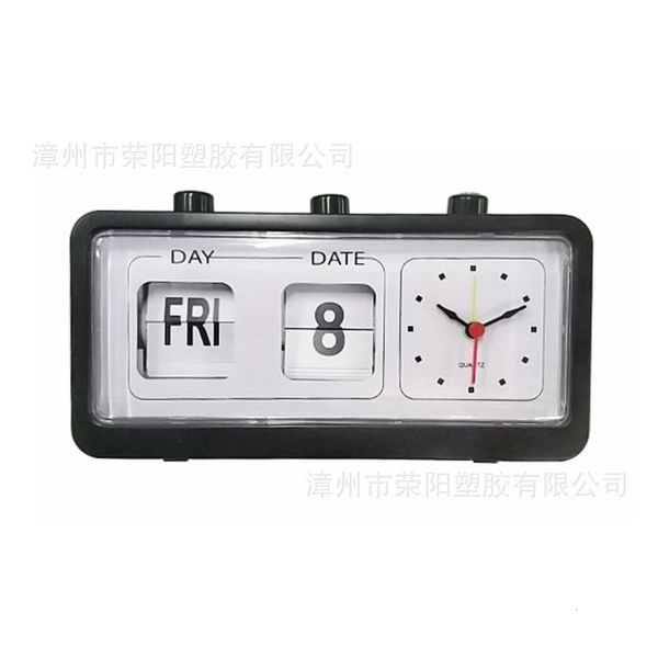 

clock alarm manual turn jump accsori week calendar clock