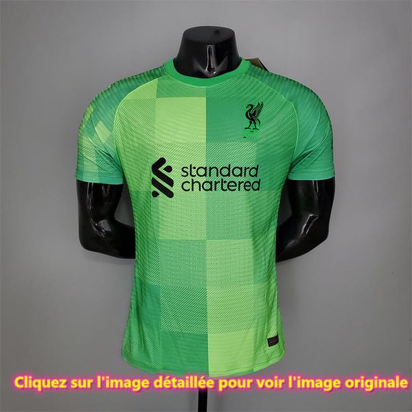 

2021-2022 player version the things pu green football clothes tracksuits 1:1the quality of, Gray