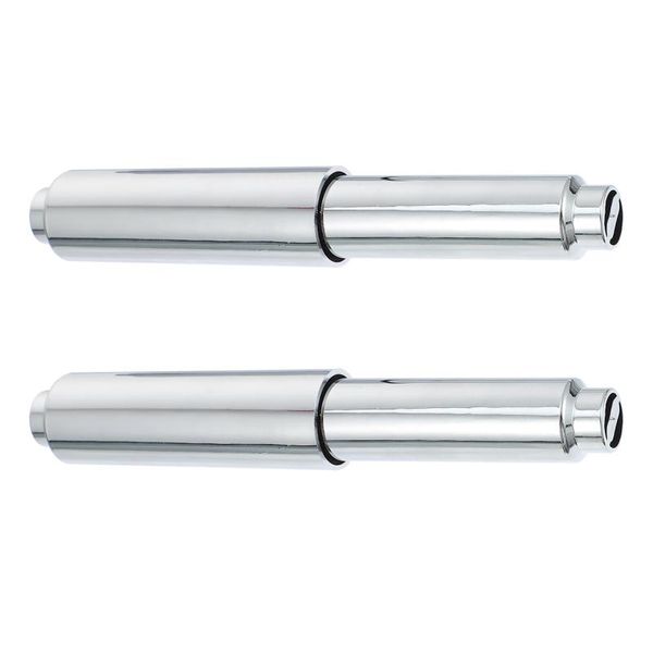 

toilet paper holders 2 pcs roll shaft core spring tissue rod retractable stick