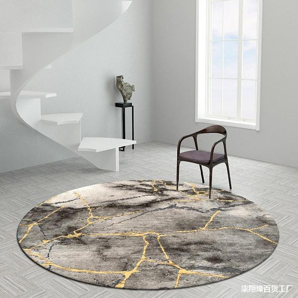 

carpets northern european-style round carpet bedroom living room sofa coffee table mat light luxury household bedside computer chair rug