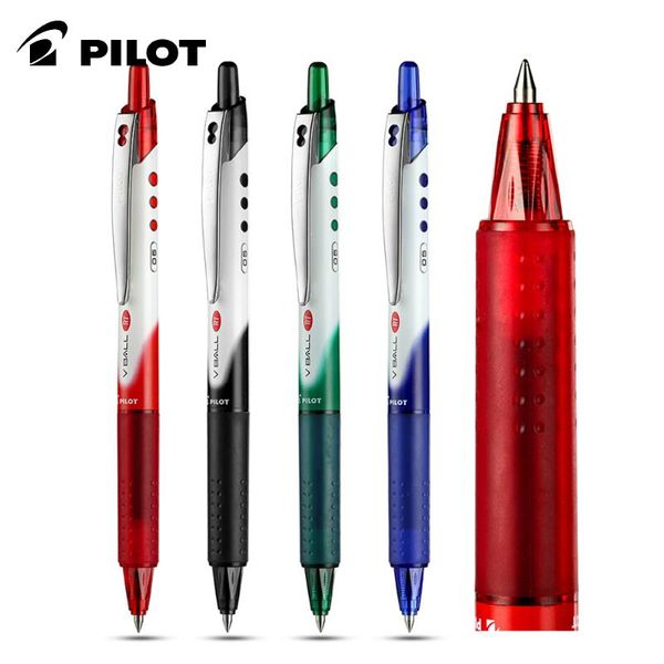 

gel pens 3pcs pilot blrt-vb5 press verbatim rollerball pen 0.5mm v ball type signature neutral student office