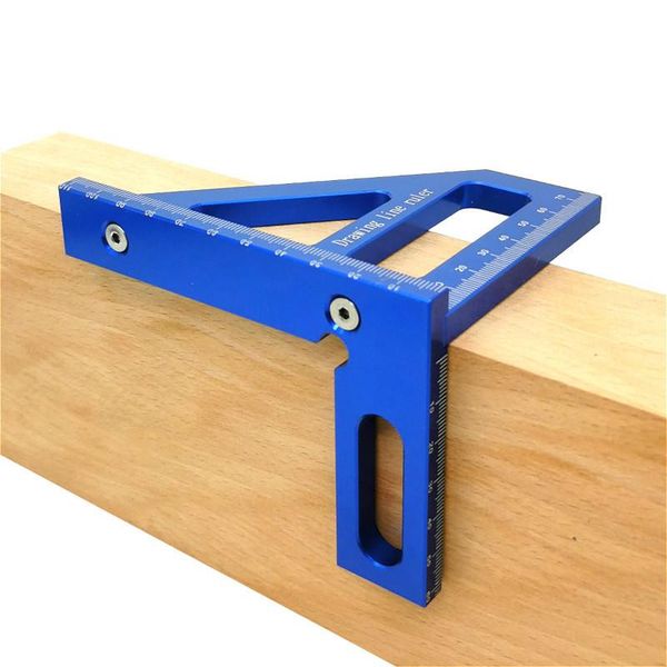 

professional hand tool sets woodworking ruler square layout miter triangle 45 degree 90 metric gauge fnicel measure tools