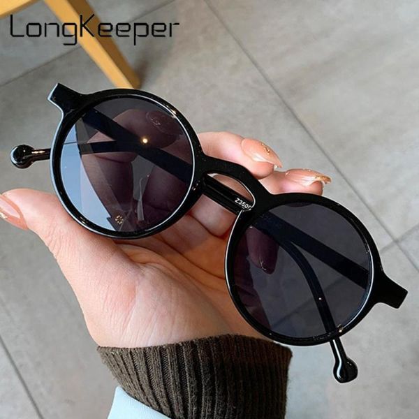 

sunglasses retro round women brand designer classic vintage small frame sun glasses ladies black driving eyewear korean style, White;black