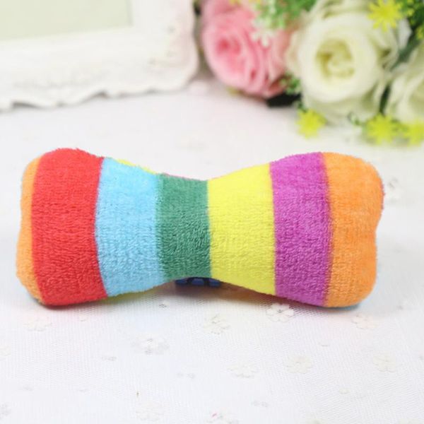

car headlights 5pcs sound creative playthings adorable plush toys props for pet dogs (random color)