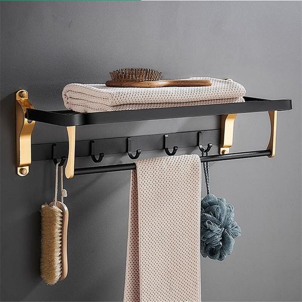 

towel racks jysnwy towelrack kitchen bathroom washroom accessories wall mounted rack rails pole hanger holder sx107