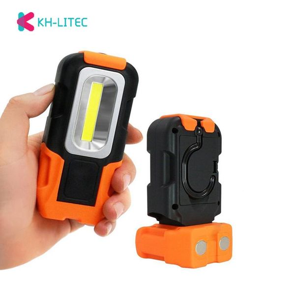 

2*colour cob work inspection handy hook magnetic torch camping tent lantern waterproof lamp for car repairing fishing torches