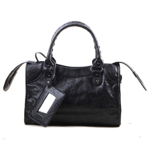 

pu leather handbag, luxury designer, drawer and rivet, motorcycle, lady