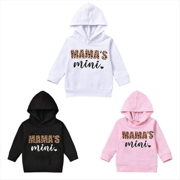 

baywell spring autumn baby girls hoodies letter print long sleeve hood sweatershirts instagramable childrens clothing, Black