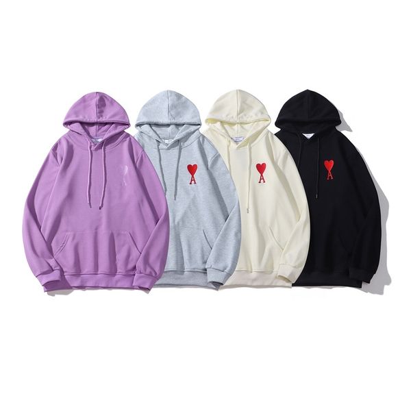 

fashion br letter hooded sweater men's women's autumn and winter terry peach heart sweatshirt coat, Black