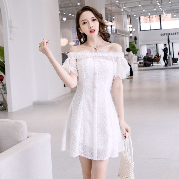 

dress Outdoor stylish women comfortable beach arrival income party white without backrest off mini, Black;gray