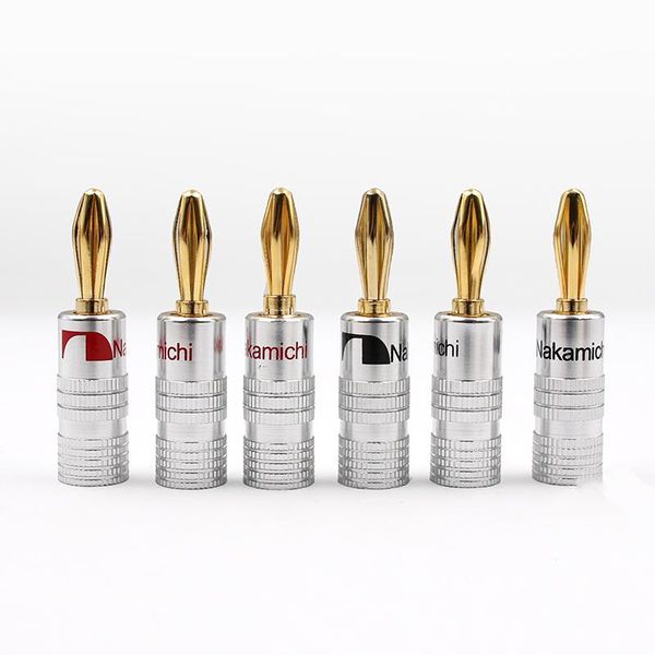 

smart power plugs 8pcs gd amp nakamichi speaker banana plug connectors