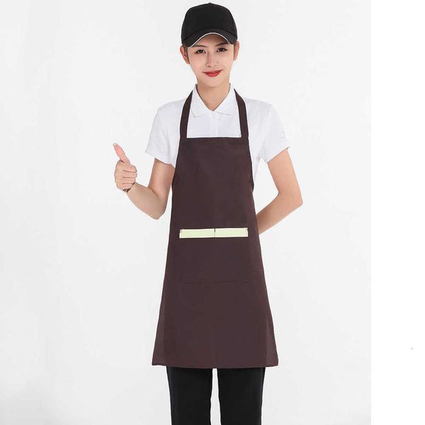 

apronscoffee apron printing restaurant waiter milk tea shop fruit