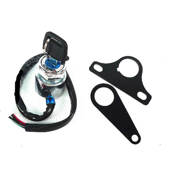 

theft protection motorcycle refit key door metal primary color lock core and bracket