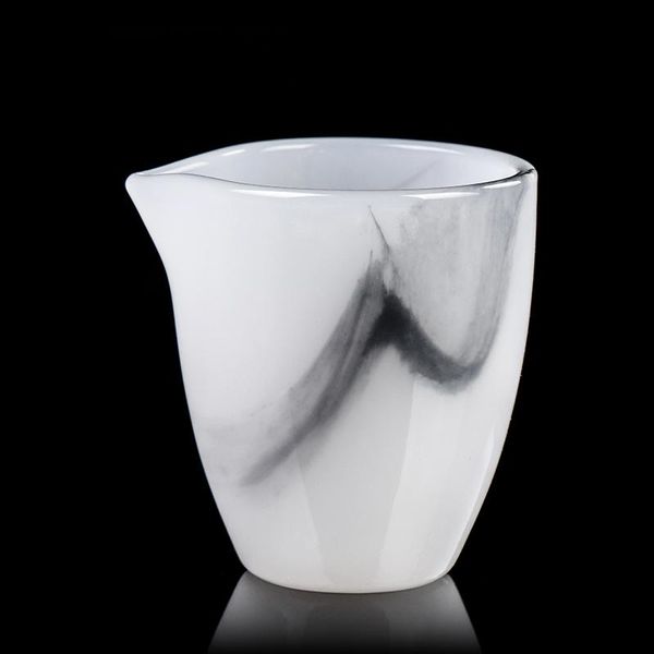 

mugs 200ml fair cup jade porcelain ink painting mug chinese tea set teaware accessories coffee decoration crafts