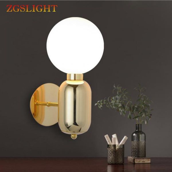 

wall lamp modern bedroom minimalist american style outdoor led bathroom lights for home mirror light