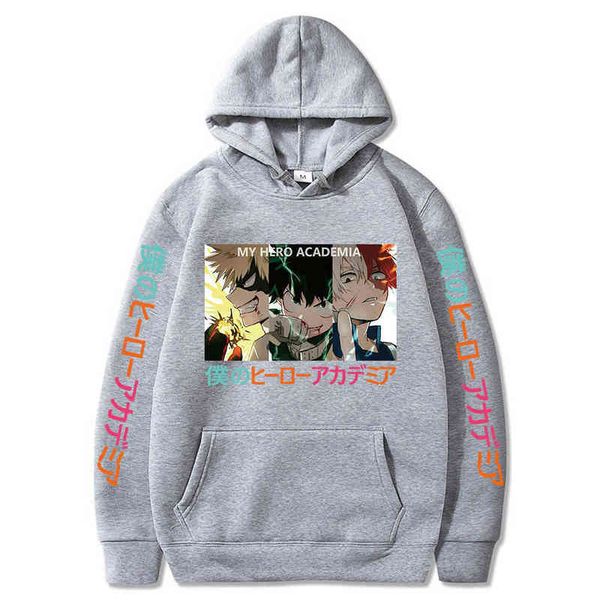 

fashion my hero academia hoodie bakugou deku s todoroki pullover sweatshirts boku no hero academia sweatshirt hoodies g1214, Black